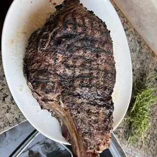 Seared over chimney