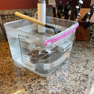 Sous vide 3hr@137f