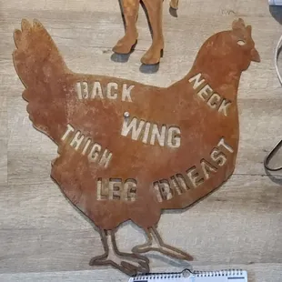 This is the chicken that crossed the road