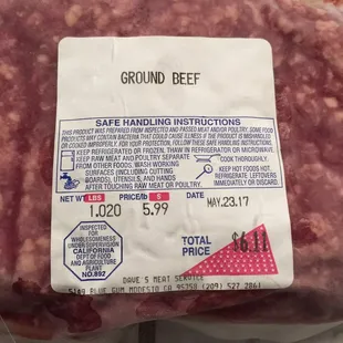 50/50.  It's ground with bacon!!!