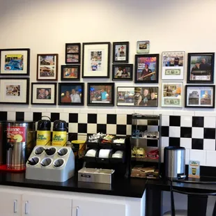 interior, sushi and sashimi