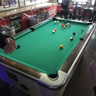 pool table