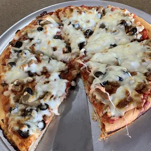 Deep dish extra sauce! Perfect