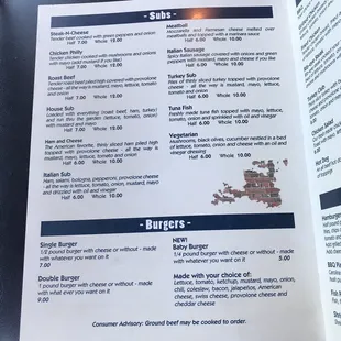menu, sushi and sashimi