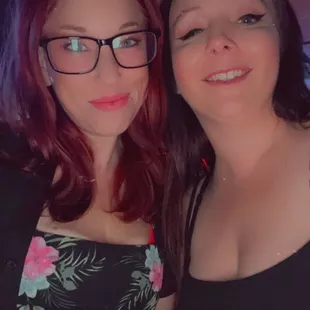 two women posing for a picture