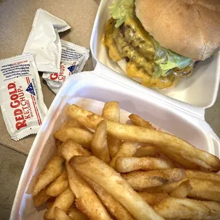 "Humongous Burger" and Fries ...