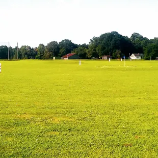 We have 7 target greens and new flags and yardage markers!