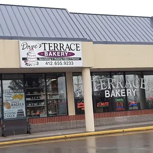 the outside of the store