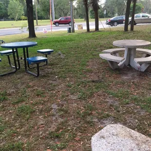 outside