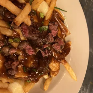 Rib Eye Steak Poutine