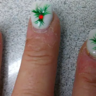 this is two weeks after i had them done.