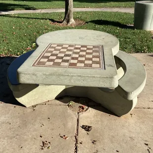 There were a couple tables like this.