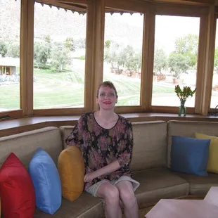 Me in the famed enclosed balcony ;)