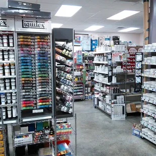 Acrylic Paints, Mediums and Markers