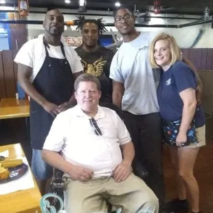 We greet and treat all customers with a smile and a helpful hand. The best seafood in town.