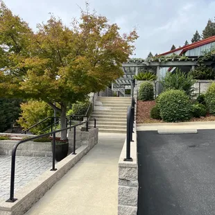 the entrance to the winery