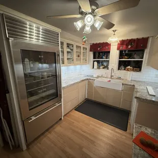 not painted, but the craftsmanship is sill evidence.