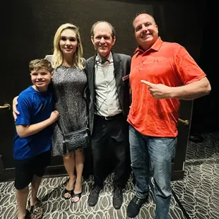 Son, me, Brain and kevin - Thank you