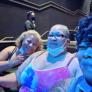 My sister, me and my niece Melinda (L to R)