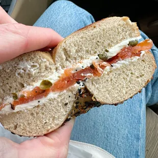 Lox bagel