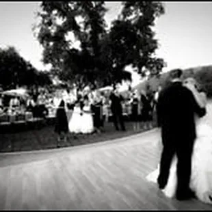 David Girard's Reception at Ceremony Site