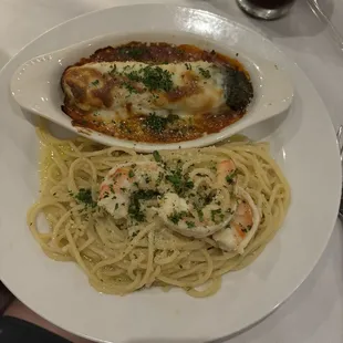 Elfo and manicotti