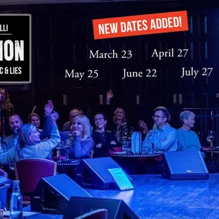 DECEPTION plays every month at Feinstiens in Indianapolis