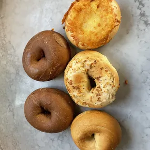 Assortment of great bagels!