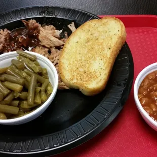 Pork platter special