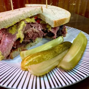 Corned Beef and Pastrami Sandwich