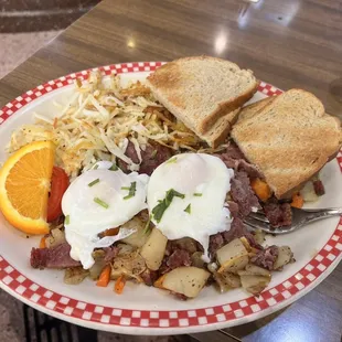 Kosher Corned Beef and Hash