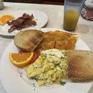 Cream Cheese Scrambled Eggs