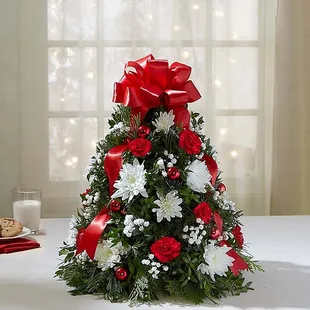 Holiday Flower Tree - EXCLUSIVE You've never seen a Christmas tree quite like this! Our best selling holiday arrangement has ...