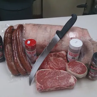 Some of the wonderful products here at Davd's