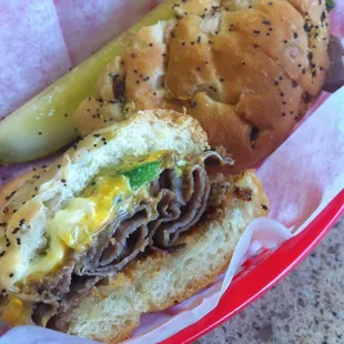 Philly cheese steak...sooo delicious!!