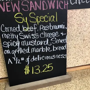 My sandwich choice.. new addition to the menu