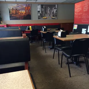 Seating and dining area good for groups!