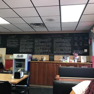 Menu board