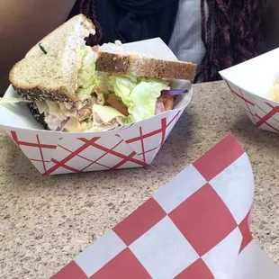 Turkey Avocado Sandwich