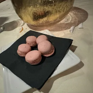Strawberry macaroons post Bill.