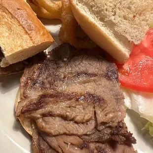 The uneaten French dip sub.  Terrible.