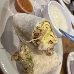 Davids Breakfast Burrito