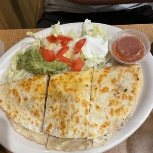 Chicken quesadillas