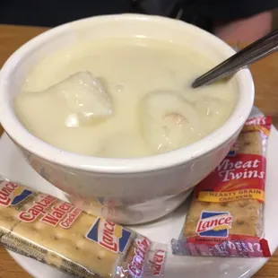 Clam chowder