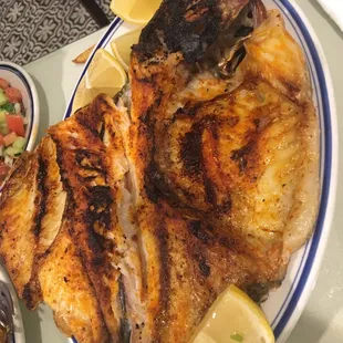 Whole Grilled Fish