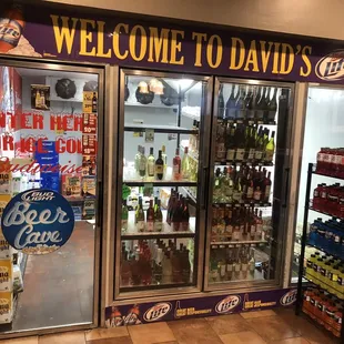 the inside of the store