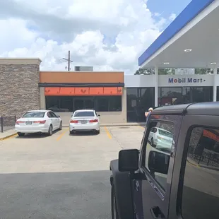 Exterior of restaurant