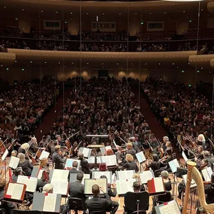 View from the first row of Center Terrace