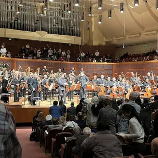 View from Premier Orchestra Row M, Seat 3