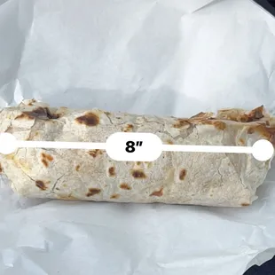 Super burrito $10.99 with tax's $11.96